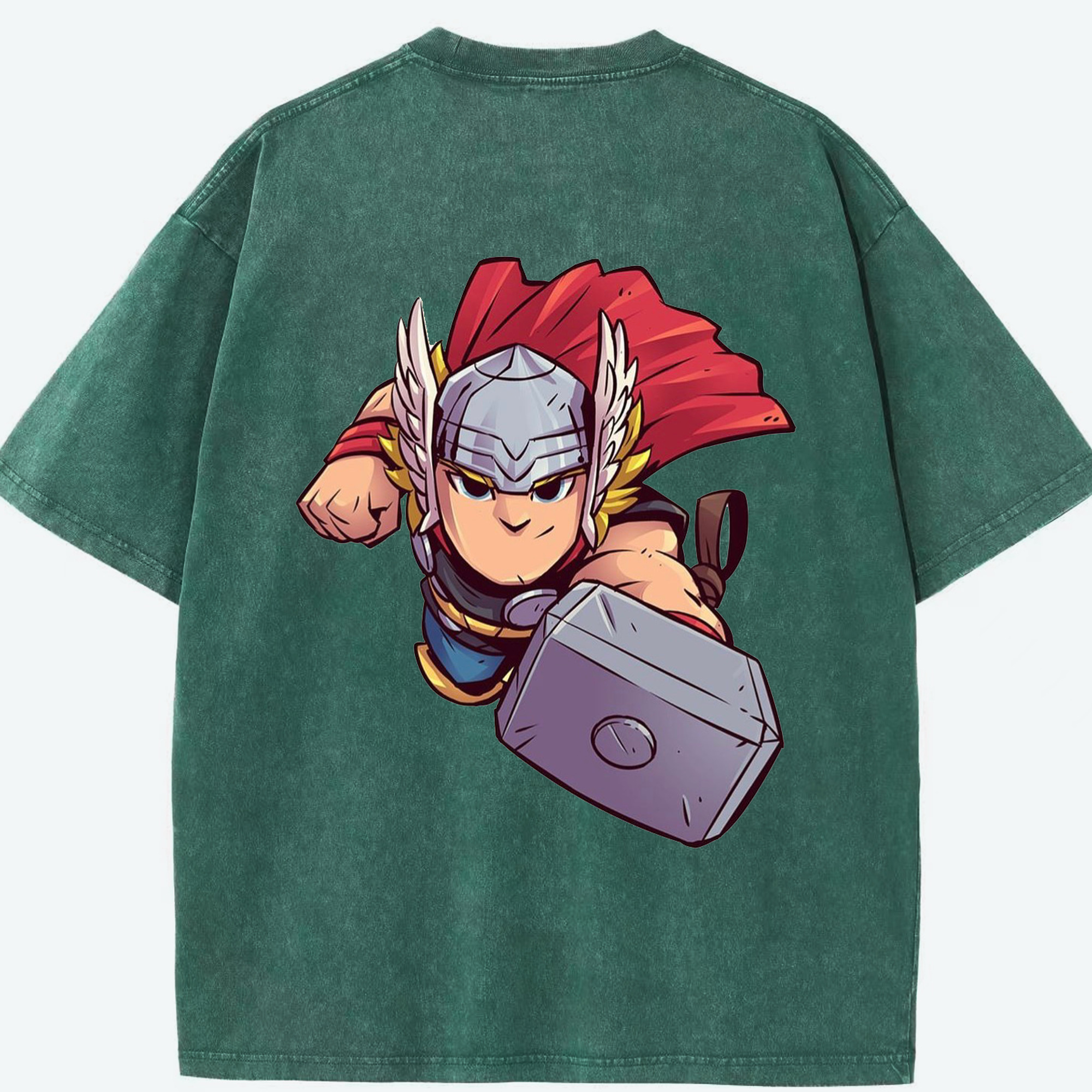 （画像用） アベンジャーズ The Avengers 綿100% ヴィンテージ風 半袖Tシャツ（背面プリント）